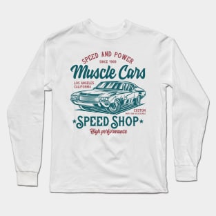 Speed And Power Long Sleeve T-Shirt